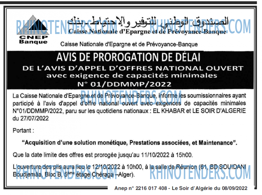 LE SOIR D'ALGERIE