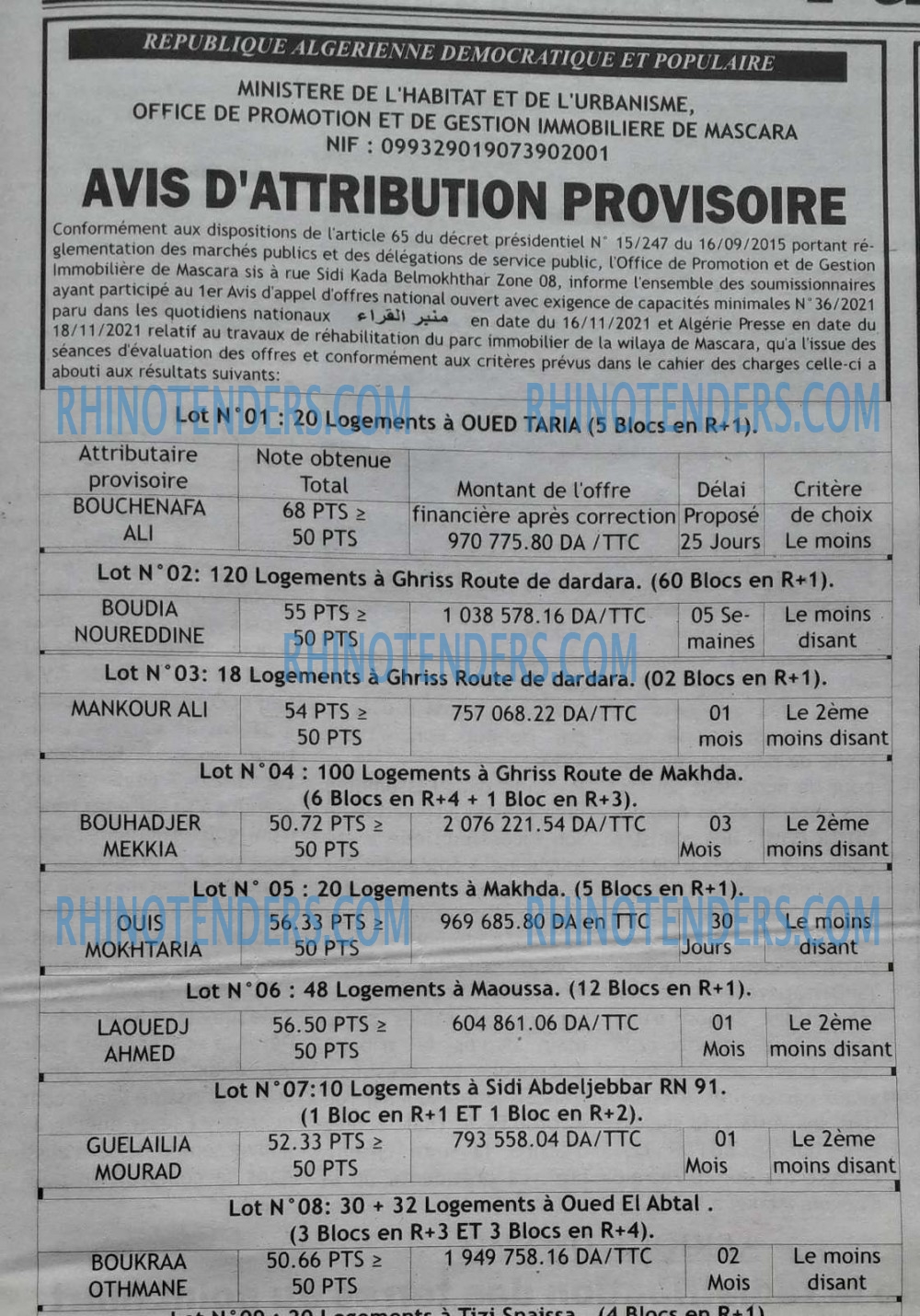 ALGERIE PRESSE