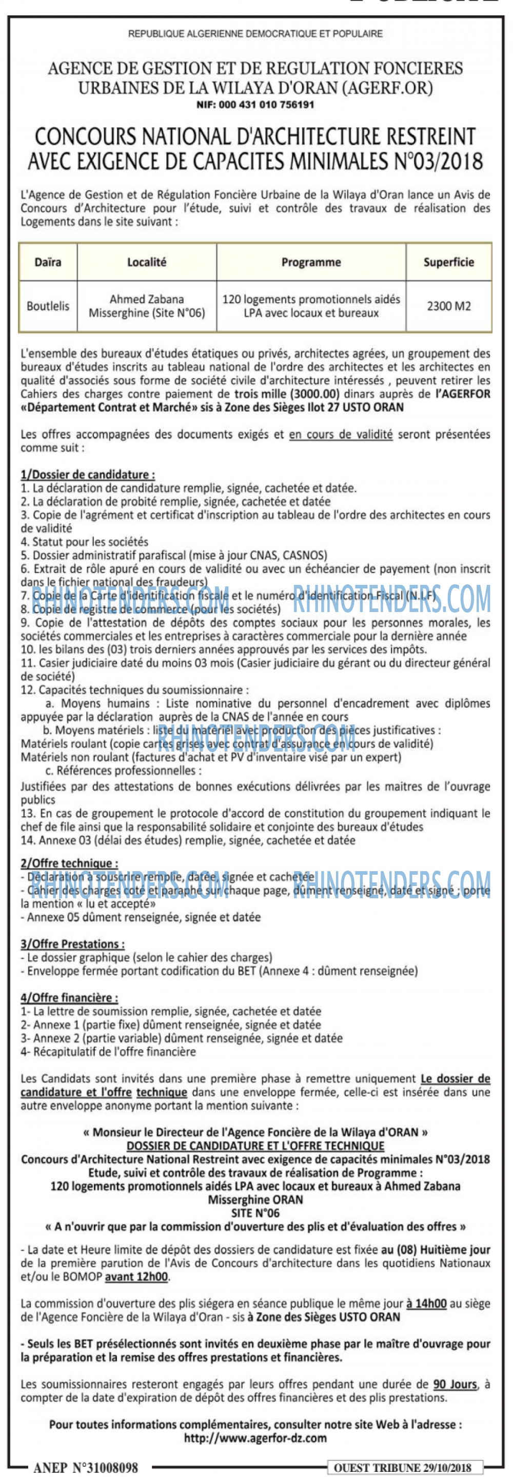 ouest TRIBUNE