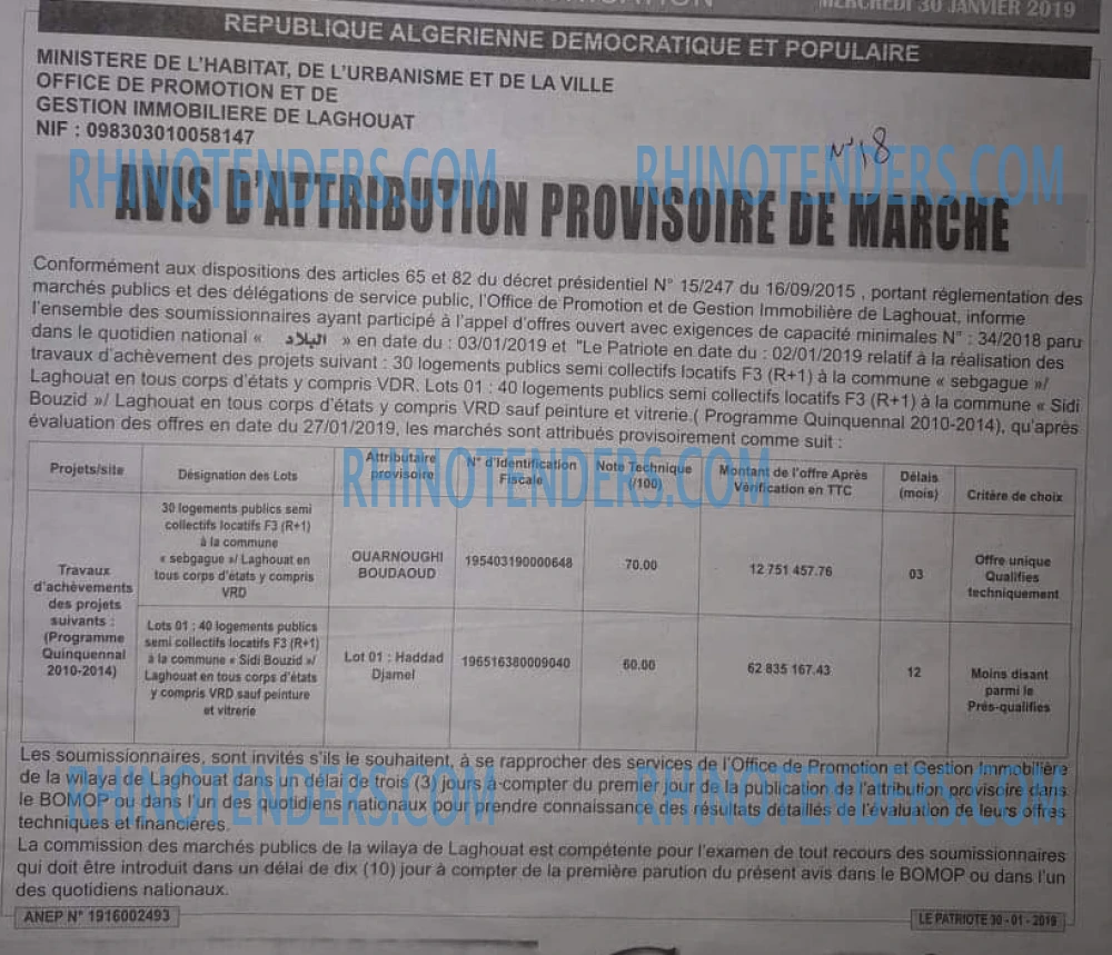 LE PATRIOTE
