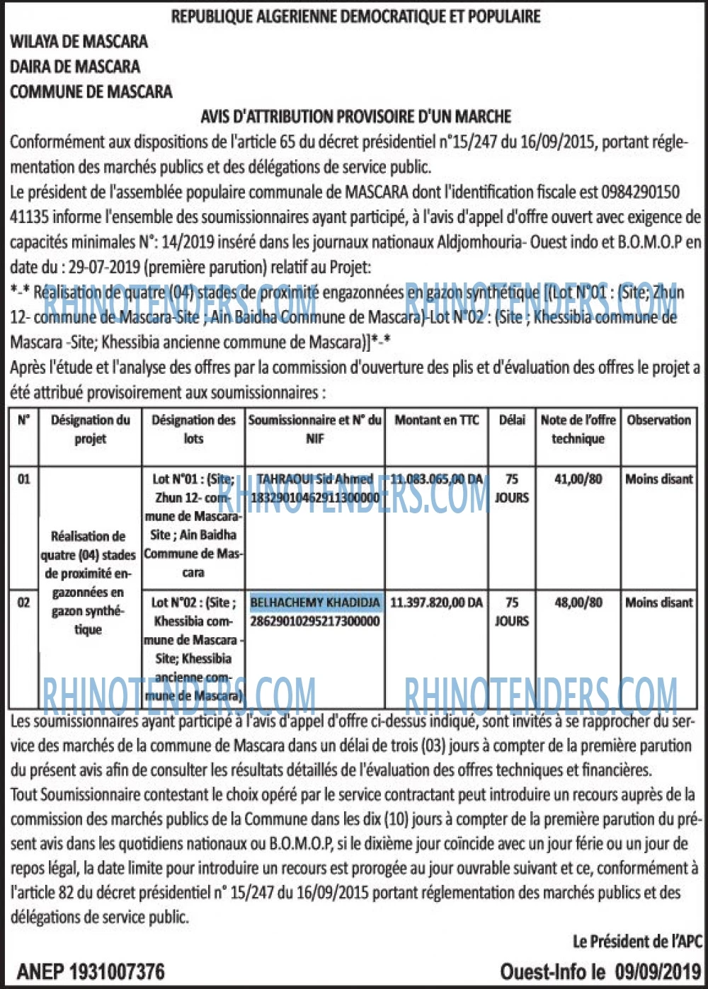 OUEST INFO