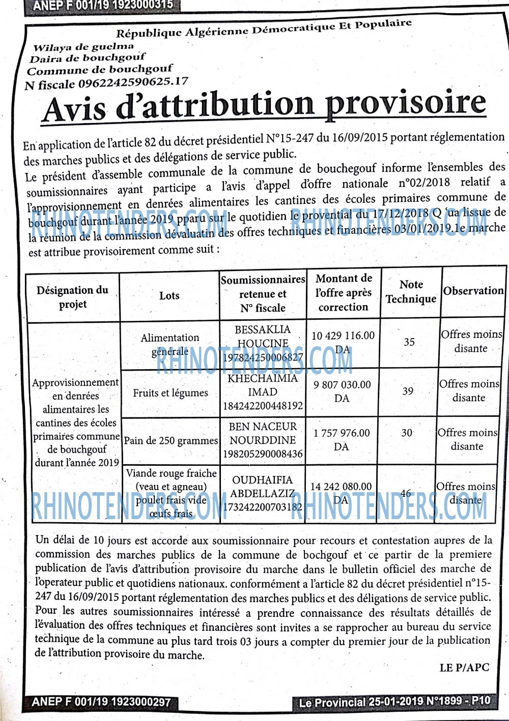 LE PROVINCIAL