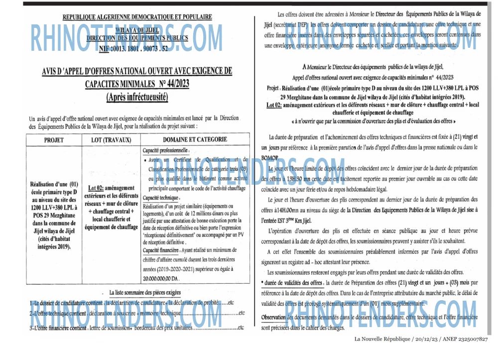 NOUVELLE REPUBLIQUE