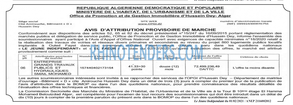 Jeune Independant