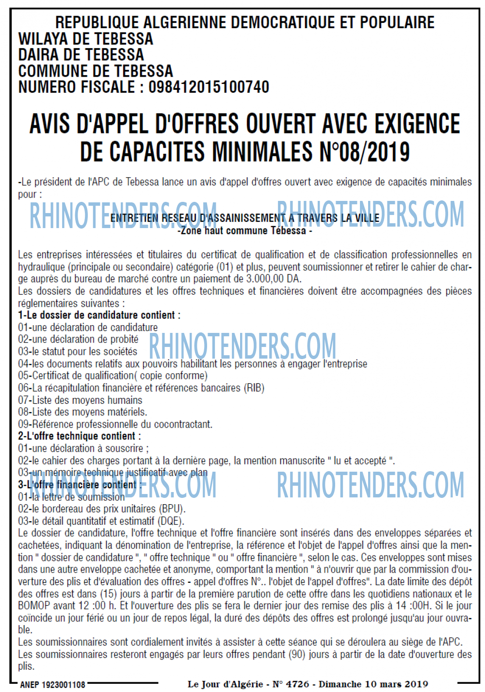 Le Jour d'Algérie
