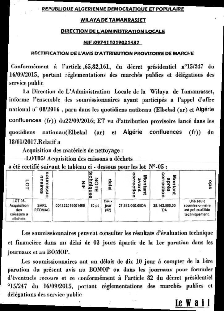 Algerie Confluence