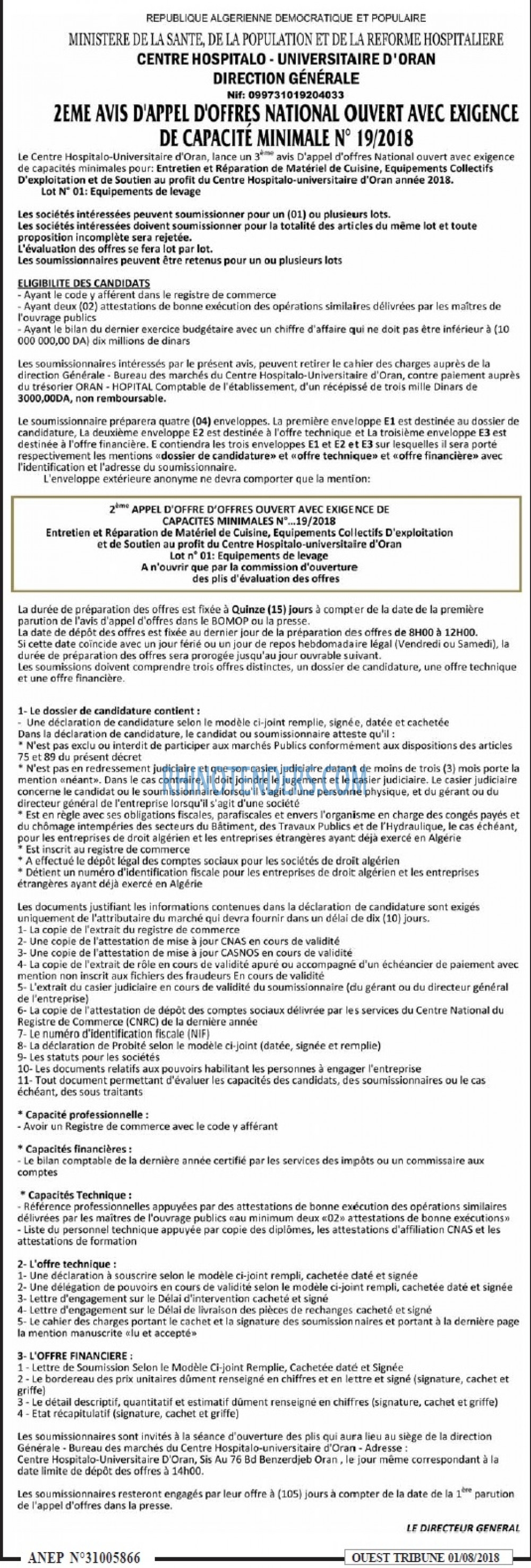 ouest TRIBUNE