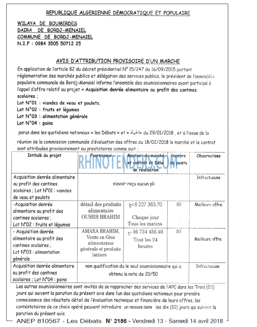 Les Debats