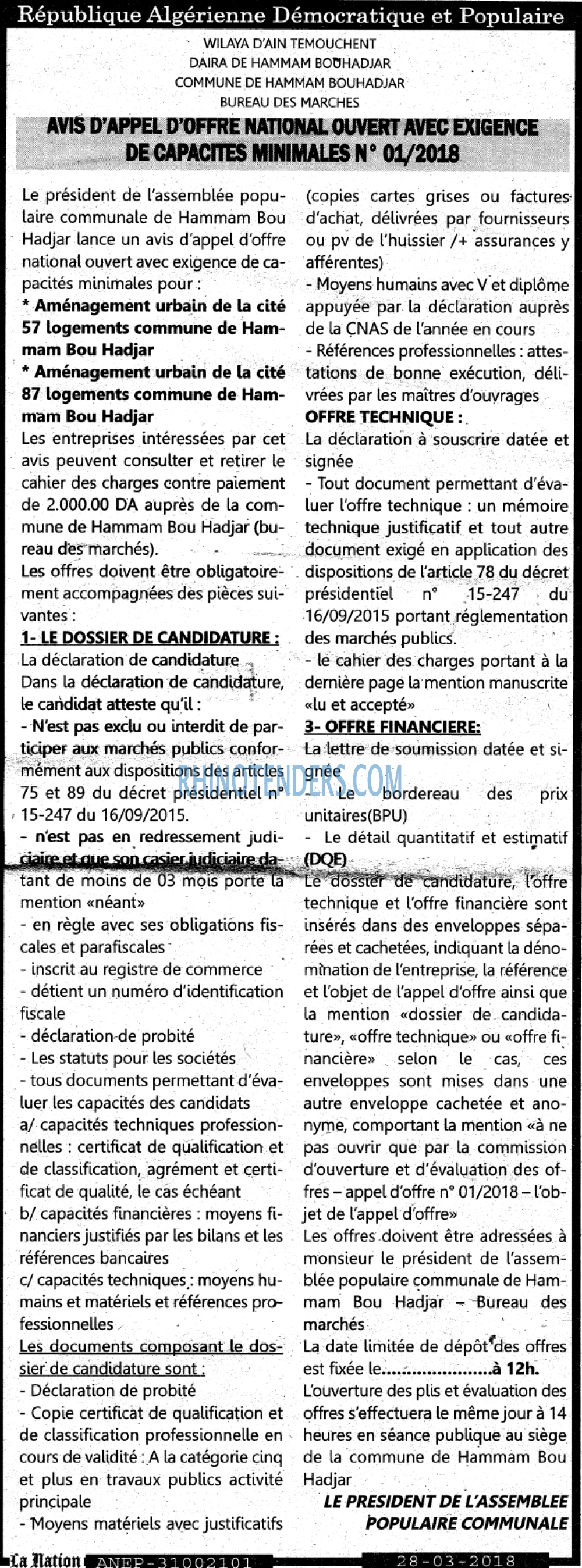 LA NATION ARABE