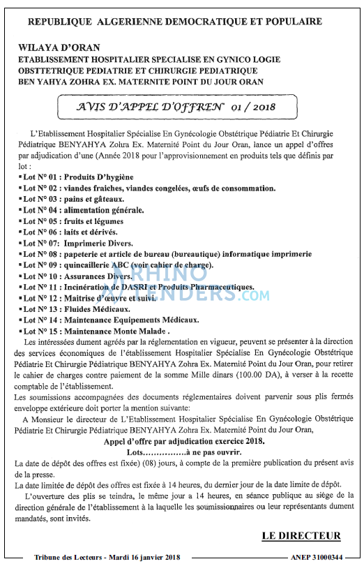TRIBUNE DES LECTEURS