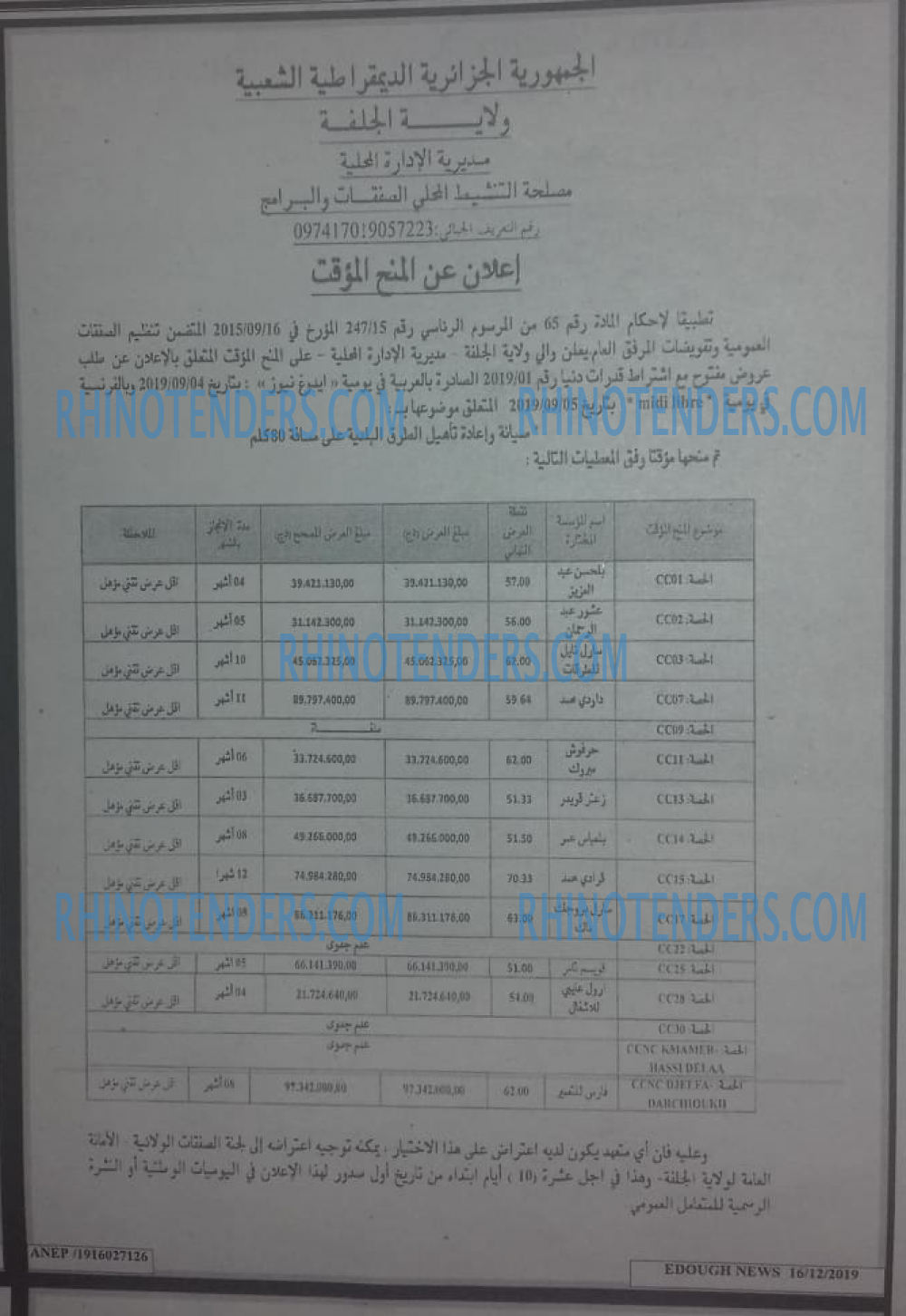 Edough News