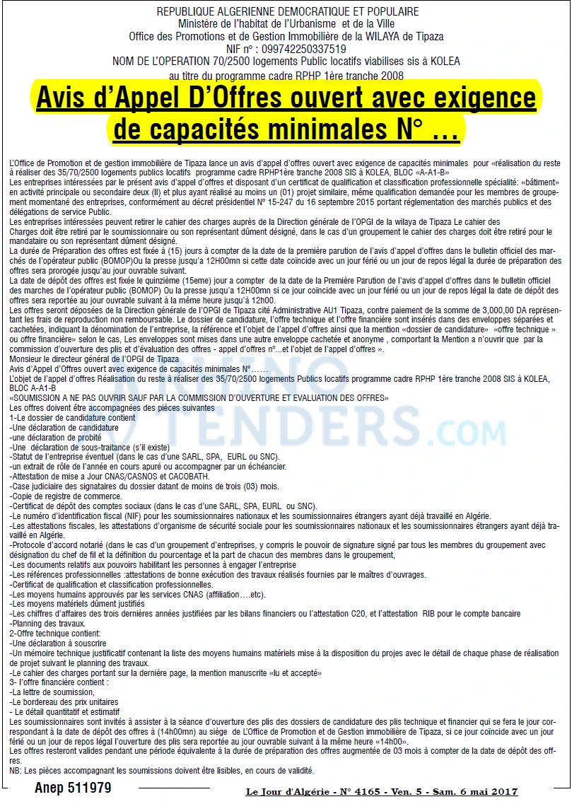 Le Jour d'Algérie
