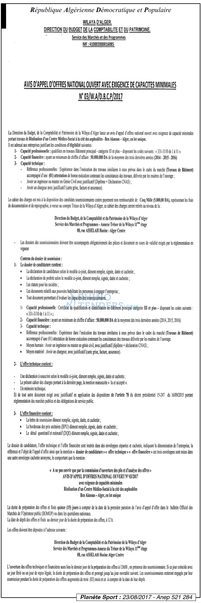 PLANETE SPORT