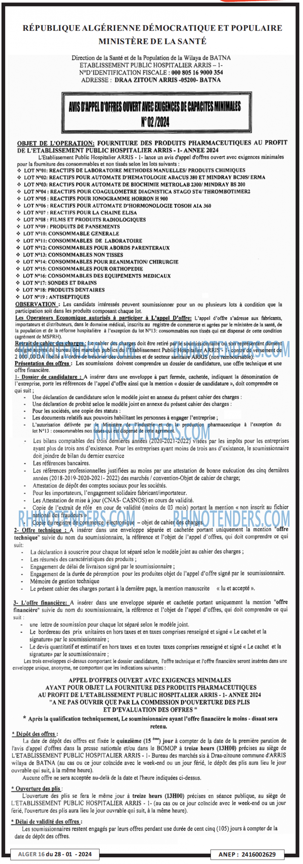 ALGER 16