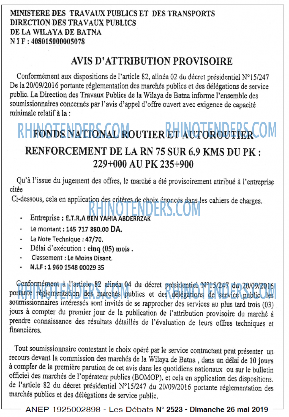 Les Debats