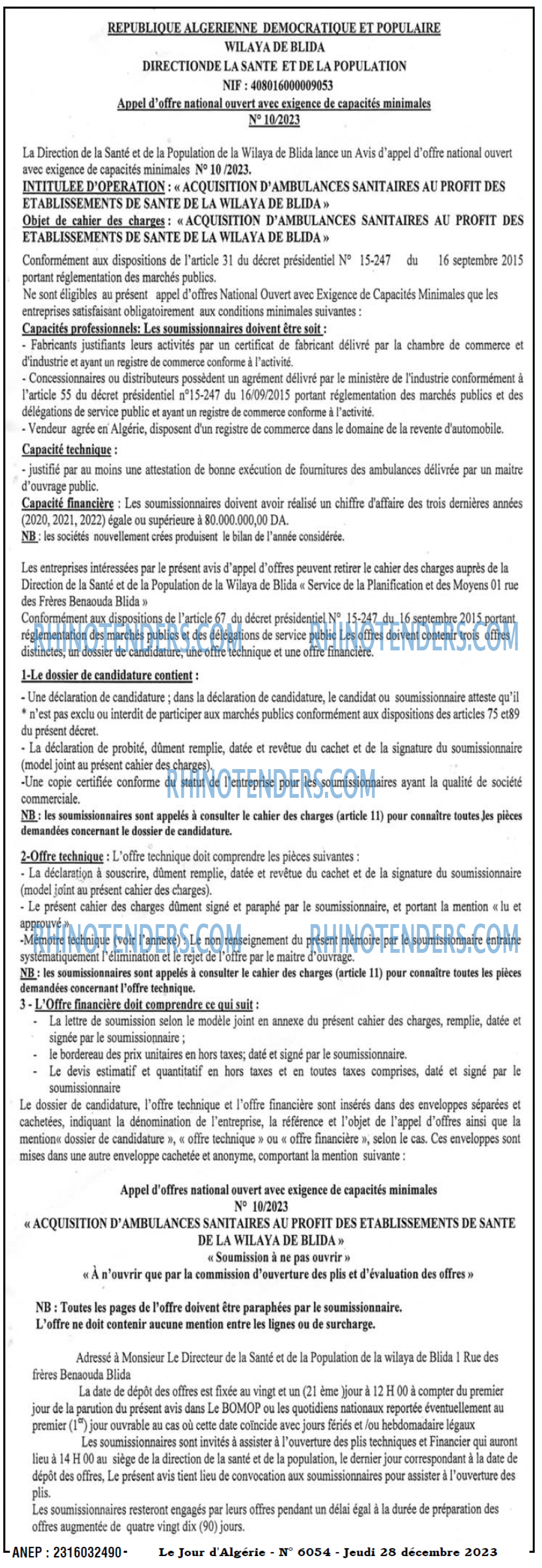 Le Jour d'Algérie