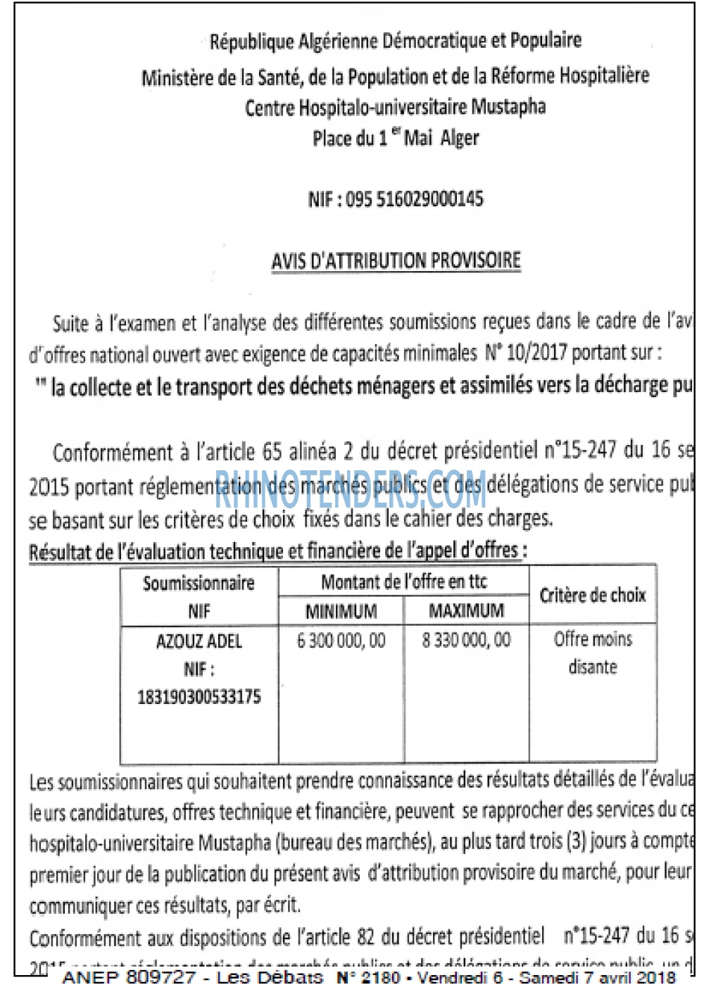 Les Debats