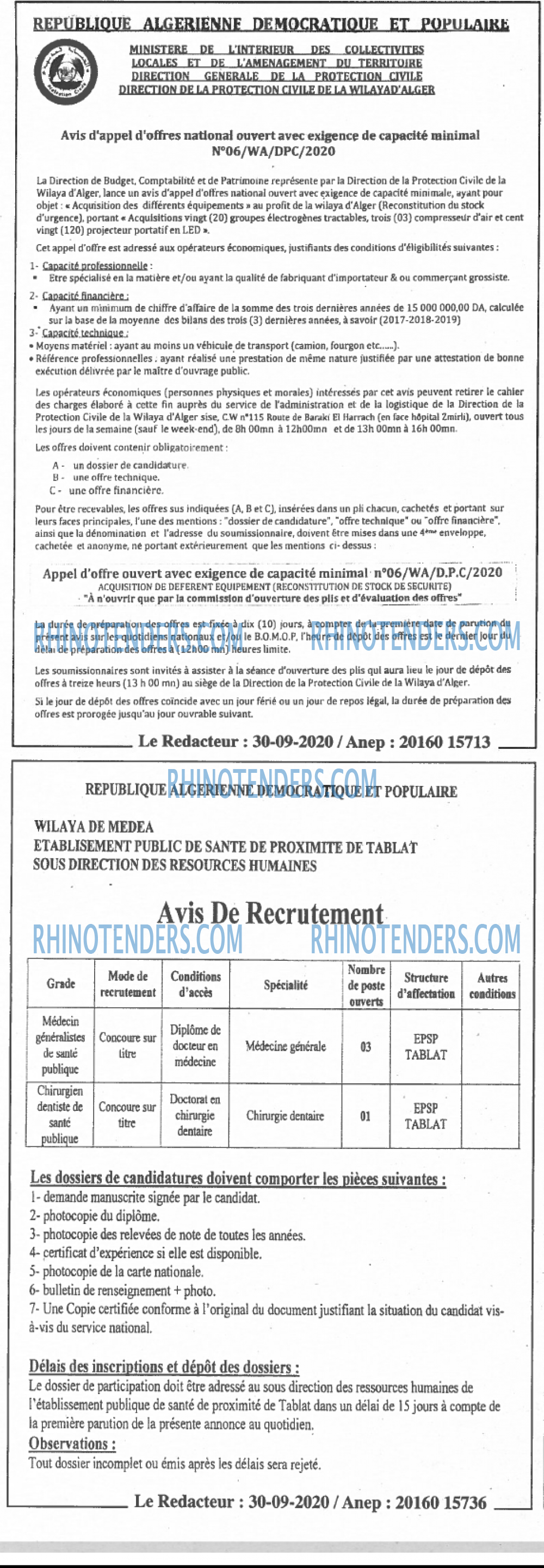 LE REDACTEUR