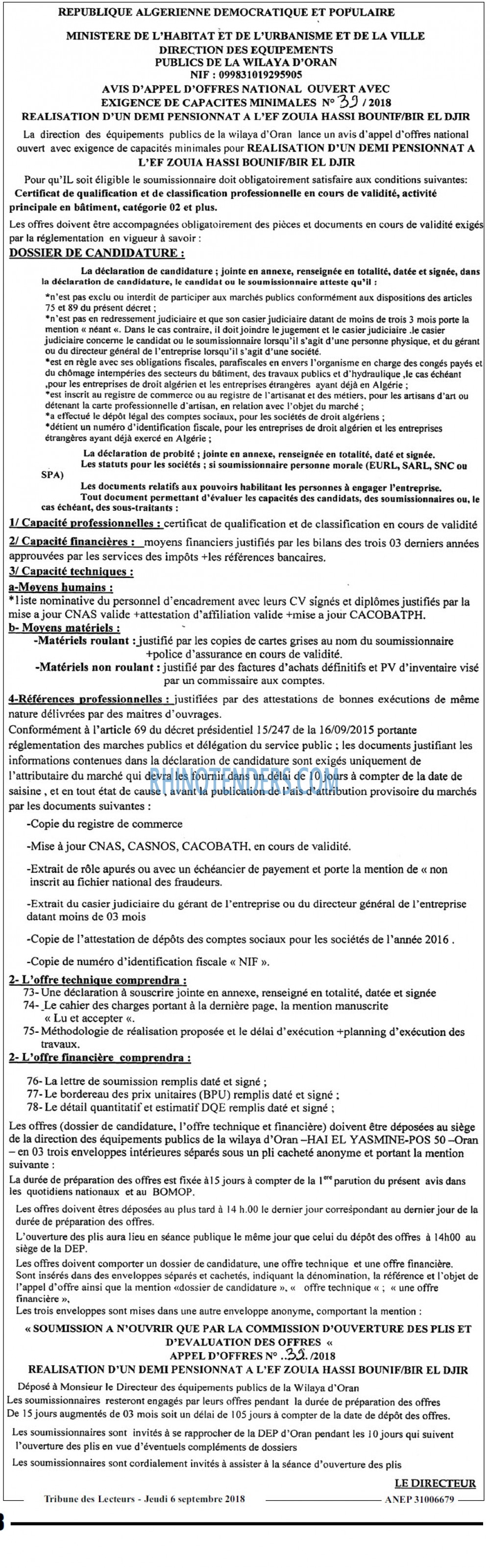 TRIBUNE DES LECTEURS
