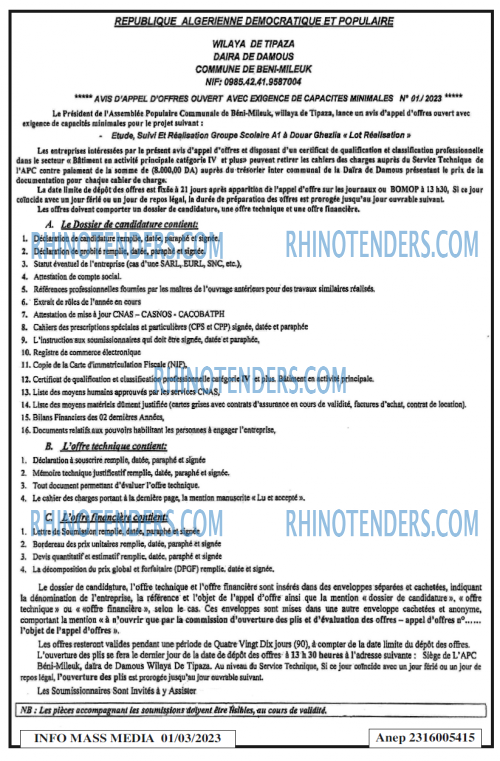 Infos Mass Media