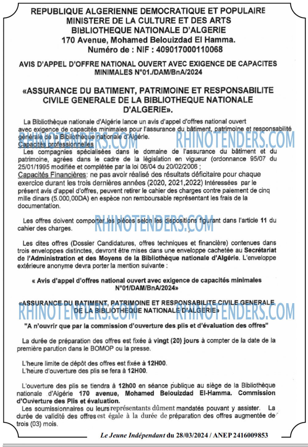 Le jeune indépendant