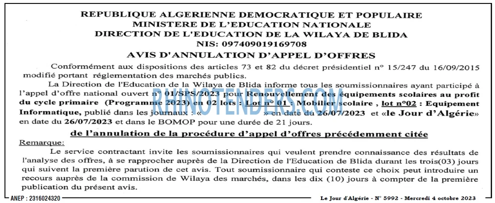 Le Jour d'Algérie