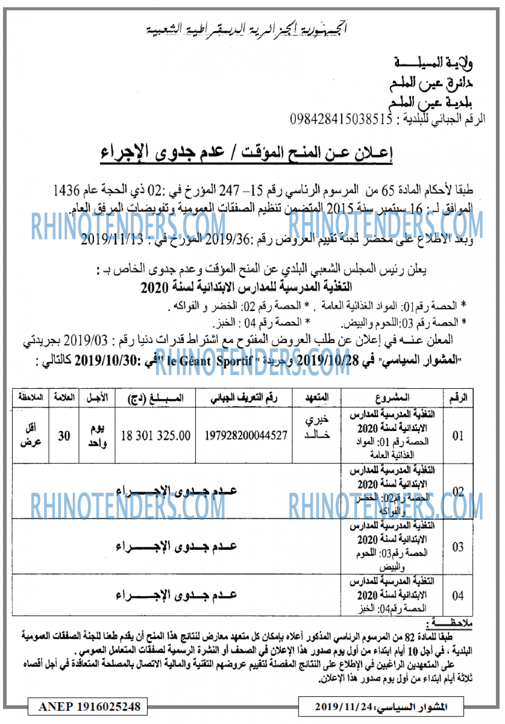 المشوار السياسي