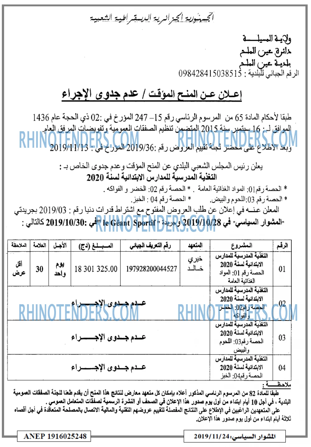 المشوار السياسي