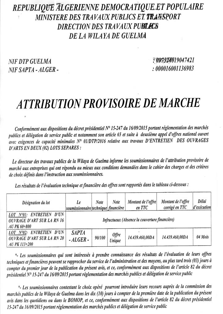 Le Jour d'Algérie