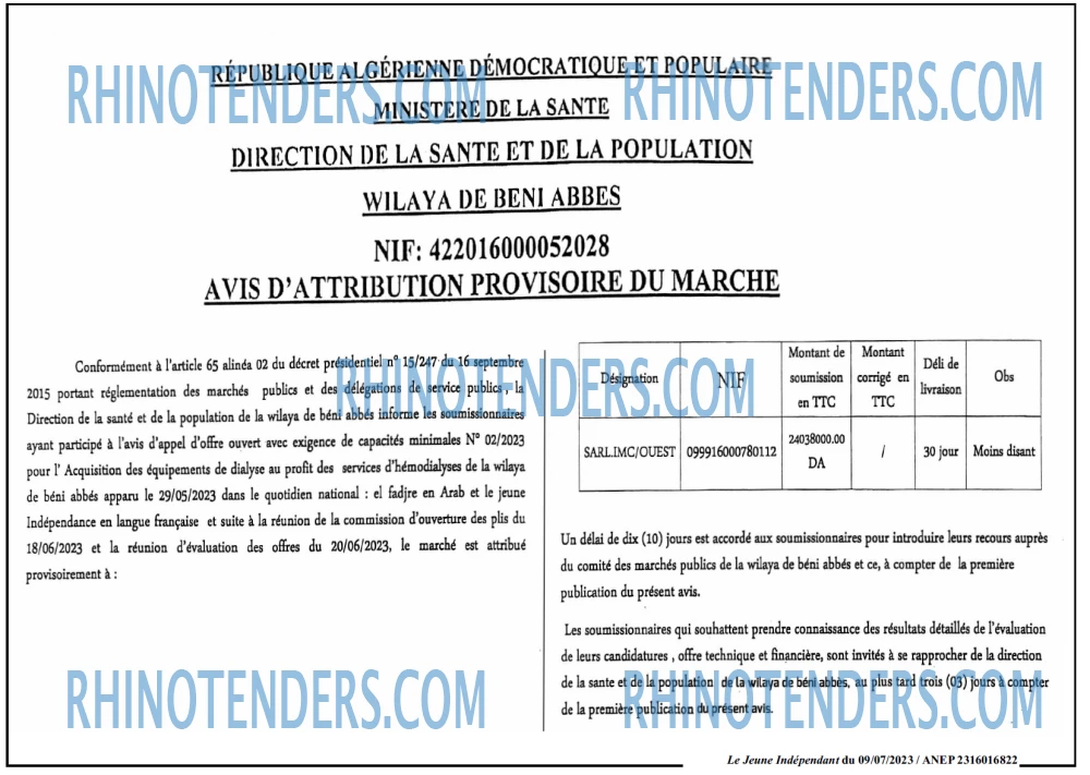 Jeune Independant