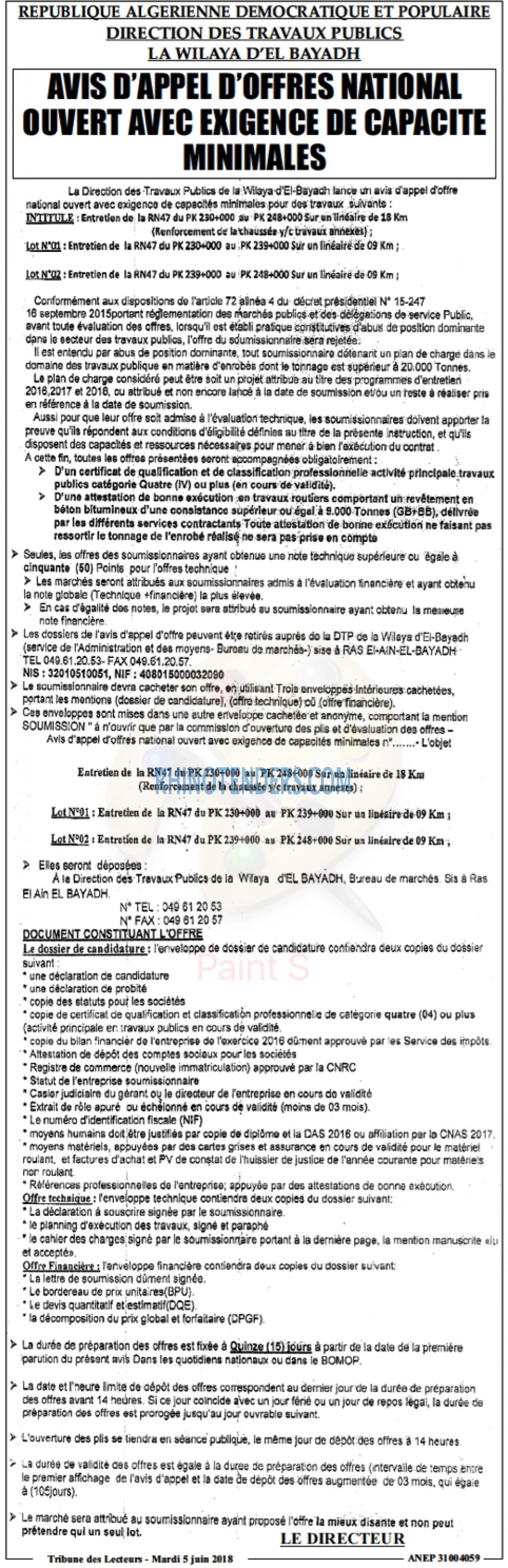 TRIBUNE DES LECTEURS