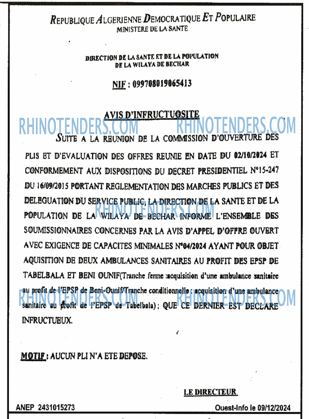 ouest TRIBUNE