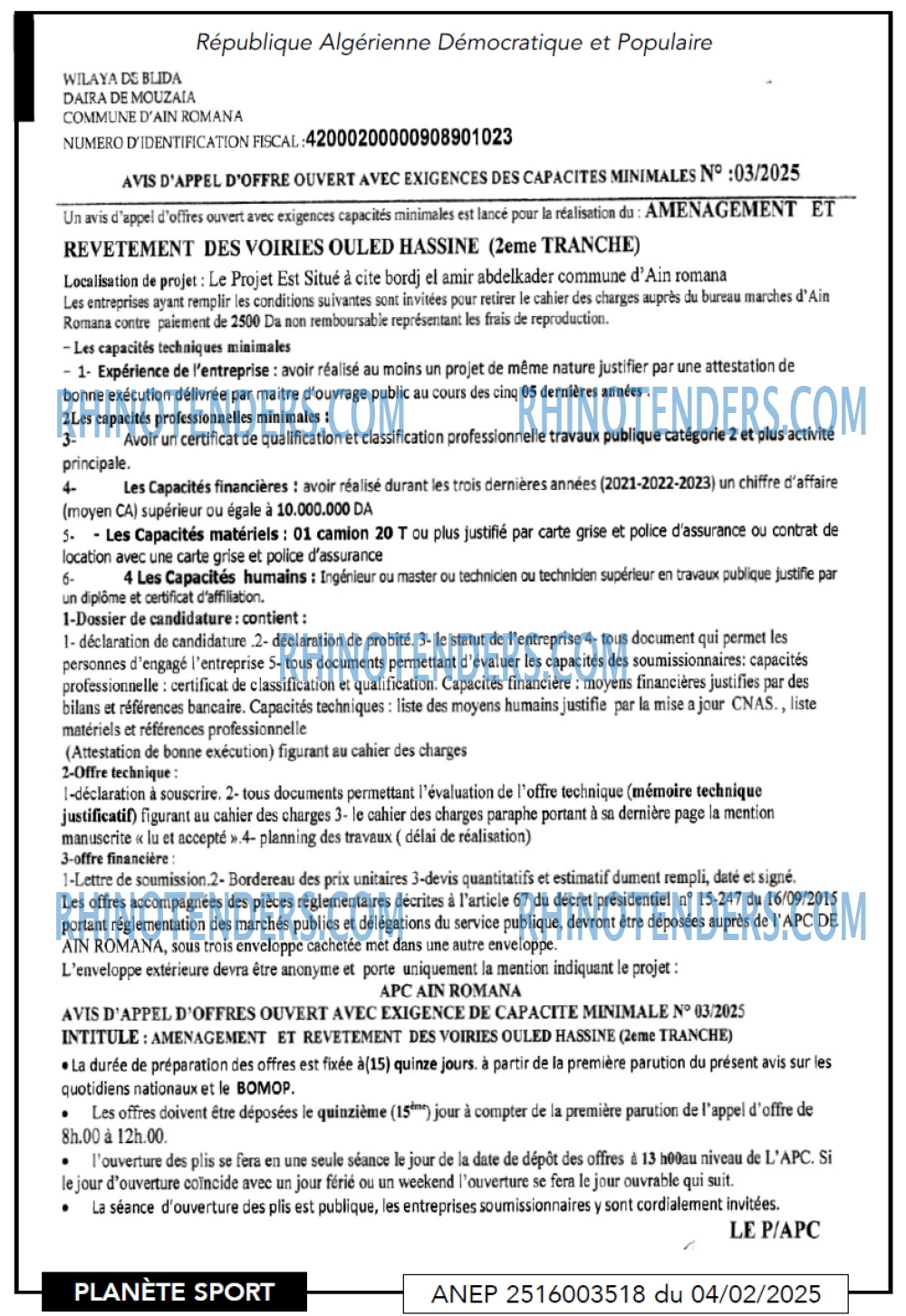 PLANETE SPORT