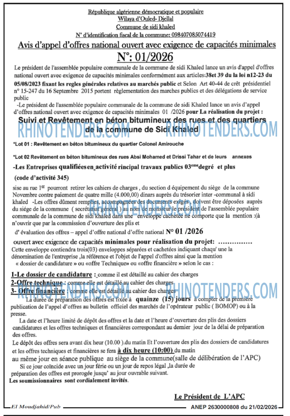 El Moudjahid