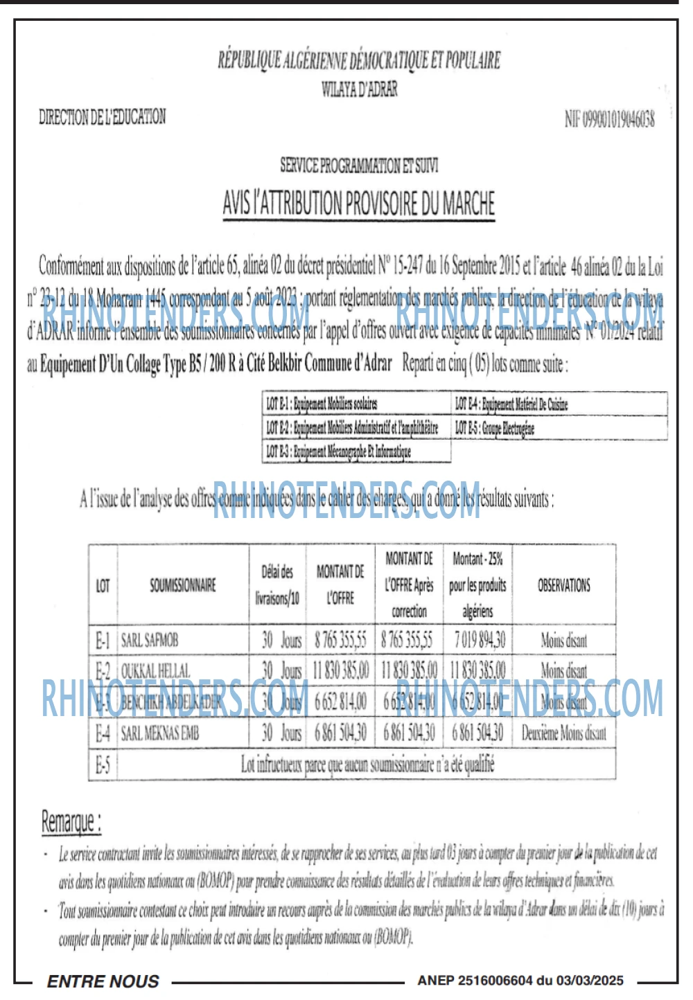 Autres