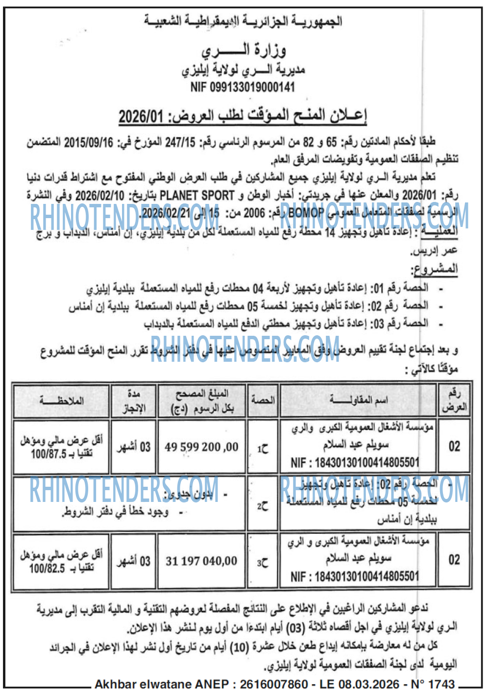 Akhbar Lwatan
