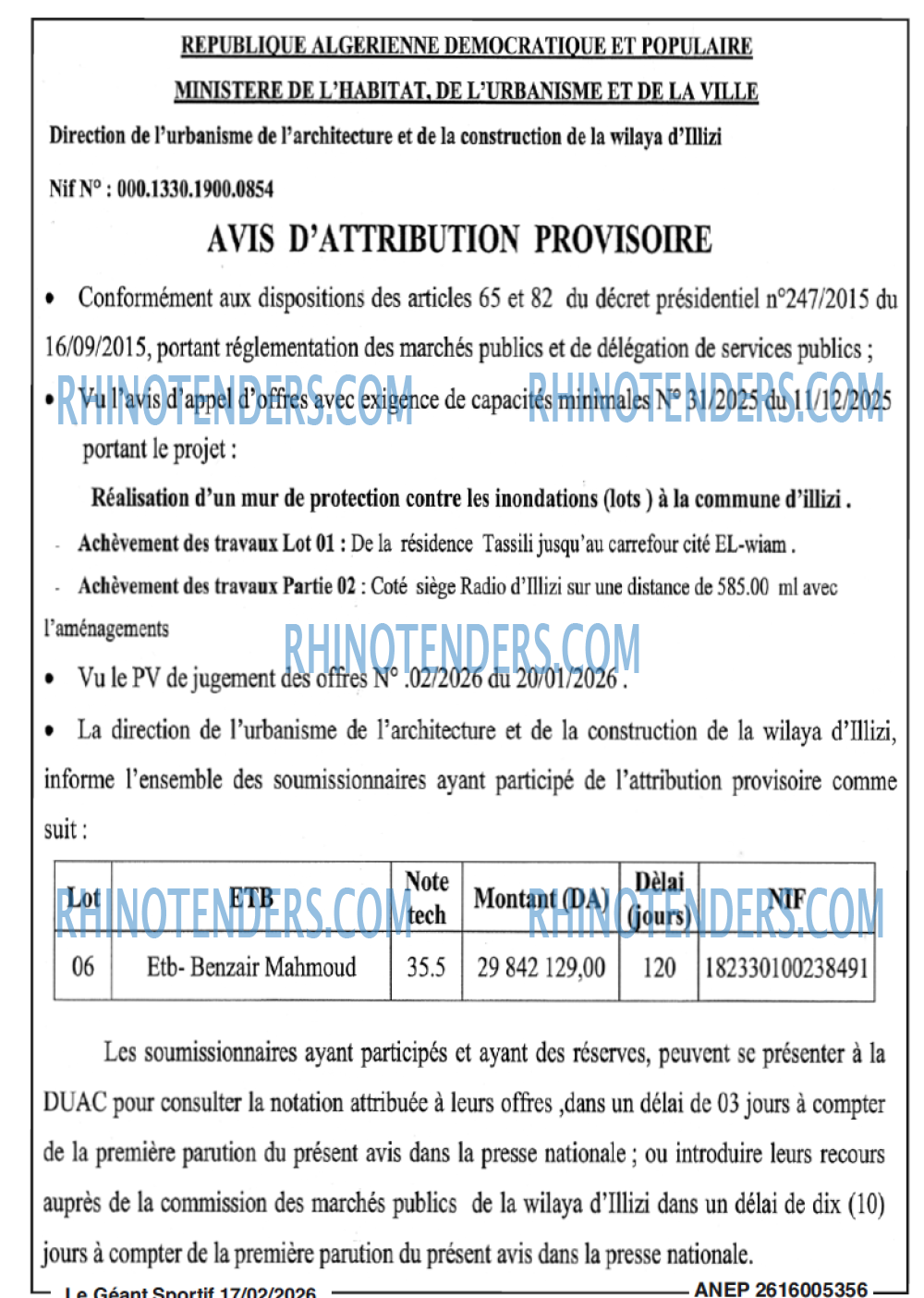 le geant sportif