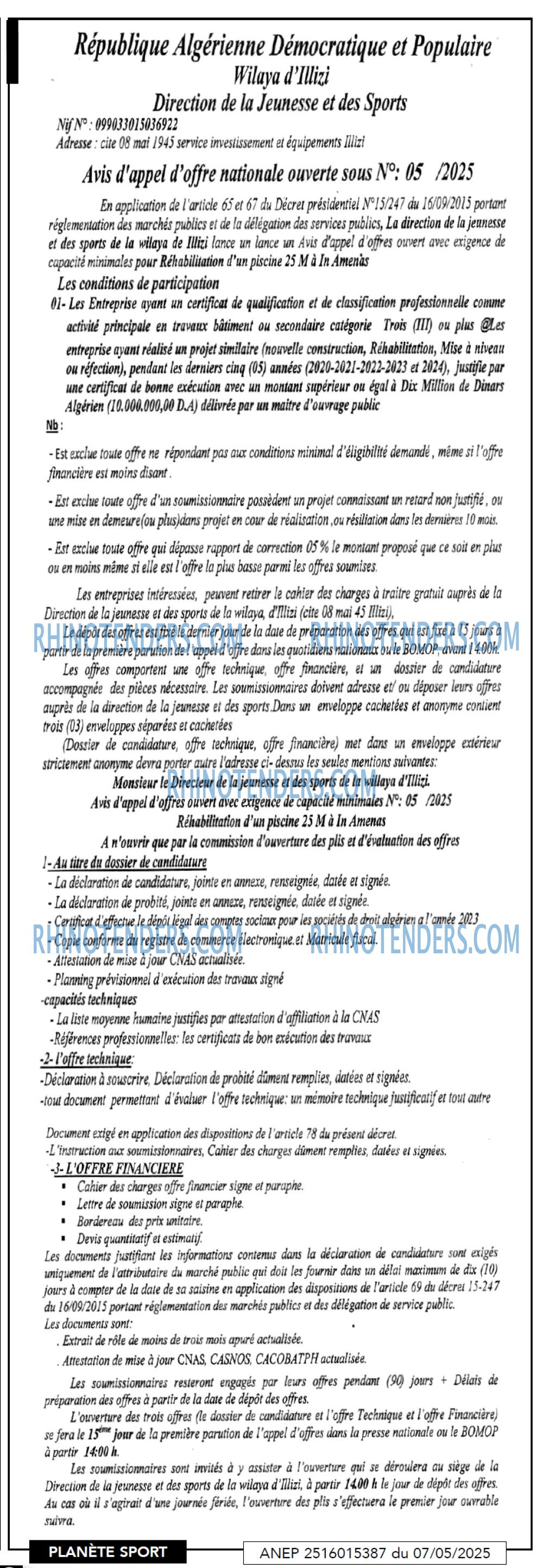 PLANETE SPORT