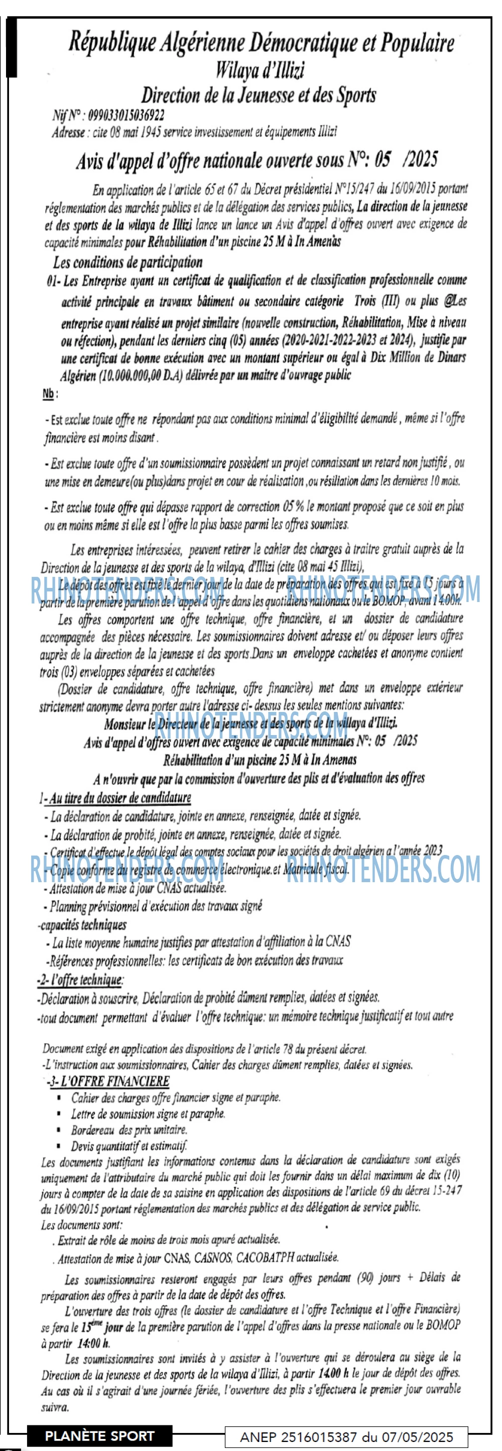 PLANETE SPORT