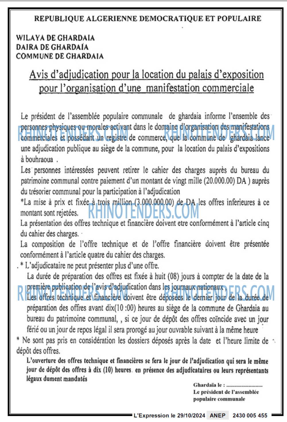 L'EXPRESSION