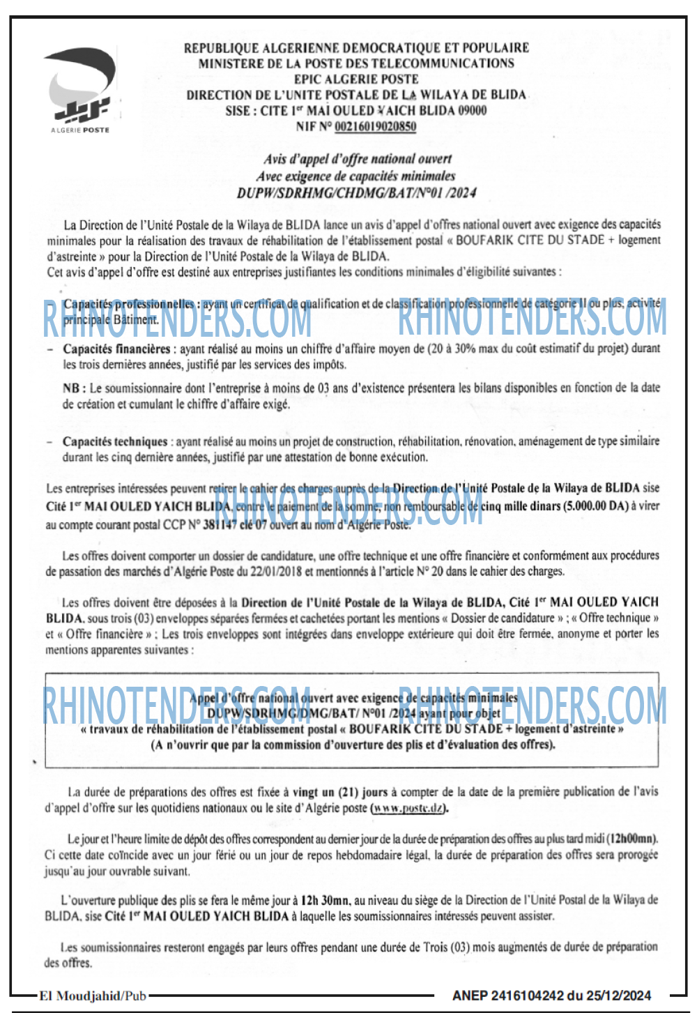 ALGERIE PRESSE