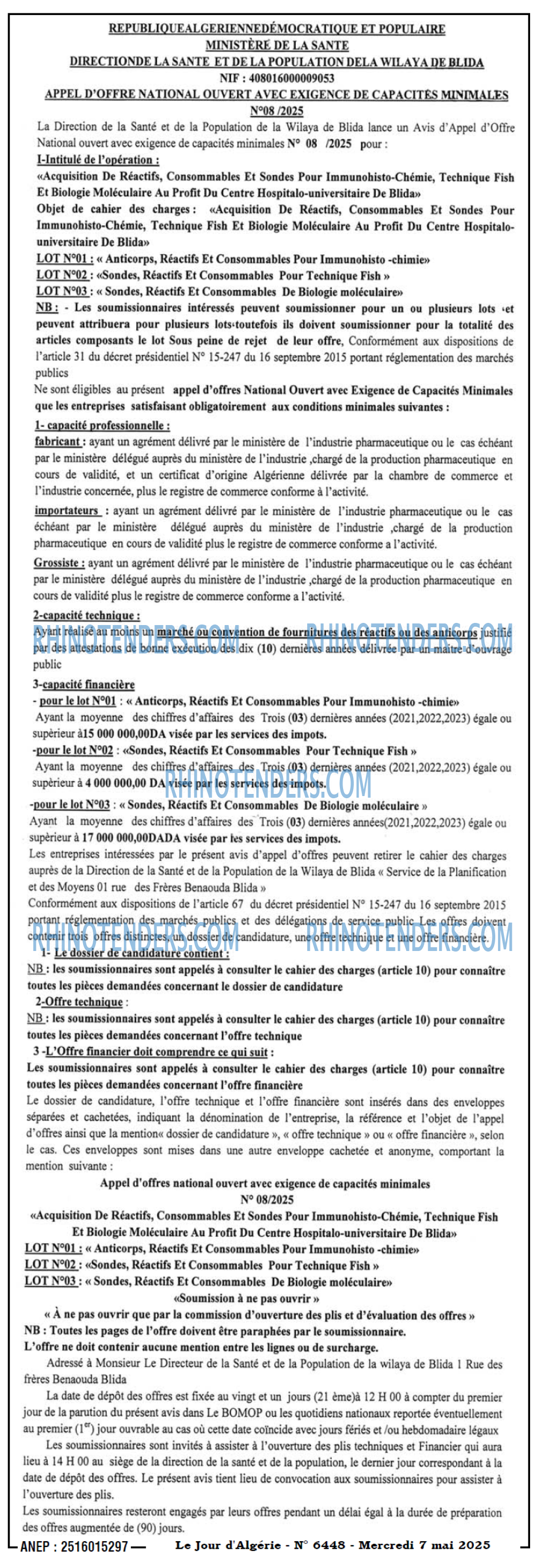 Le Jour d'Algérie