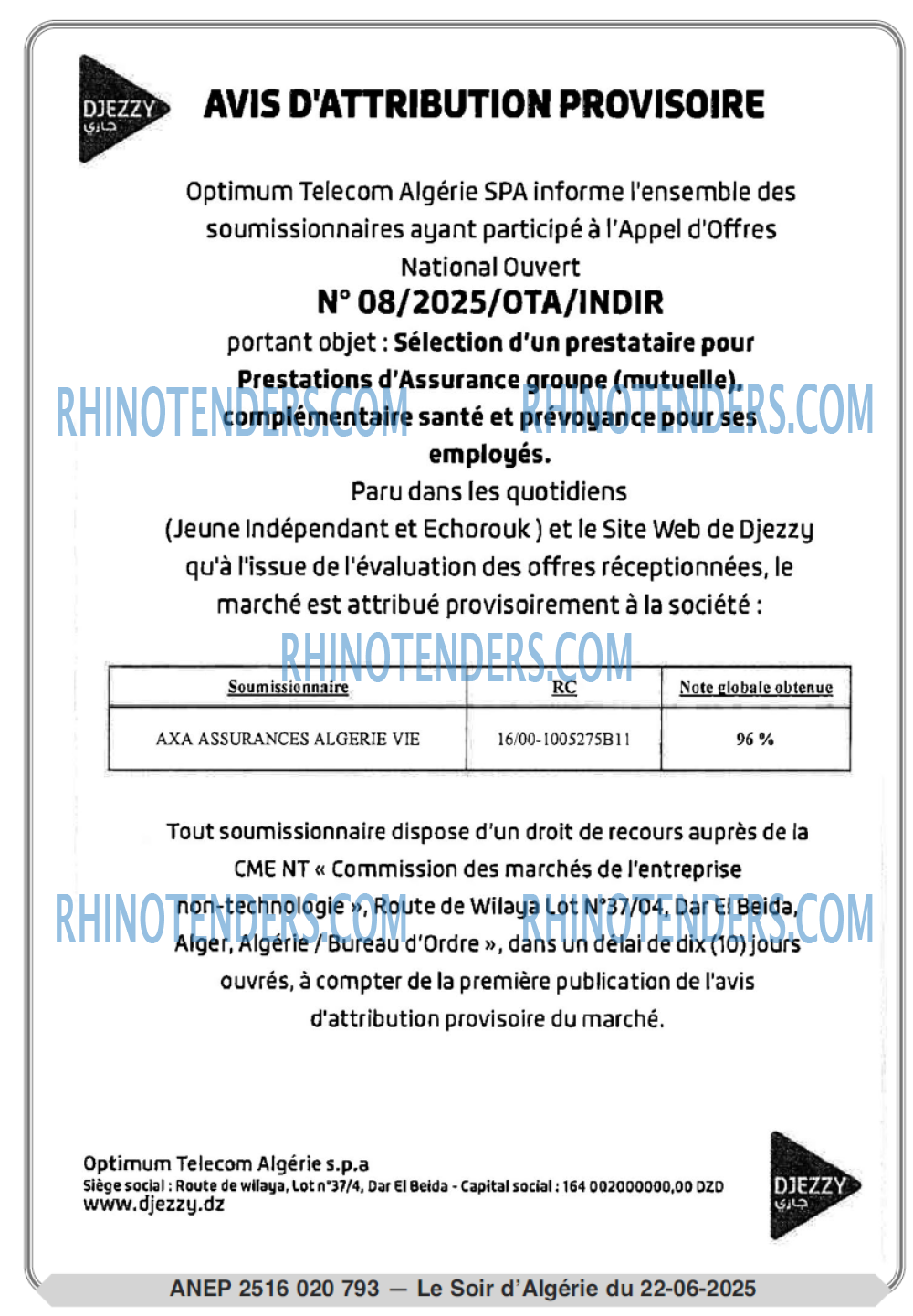 Jeune Independant