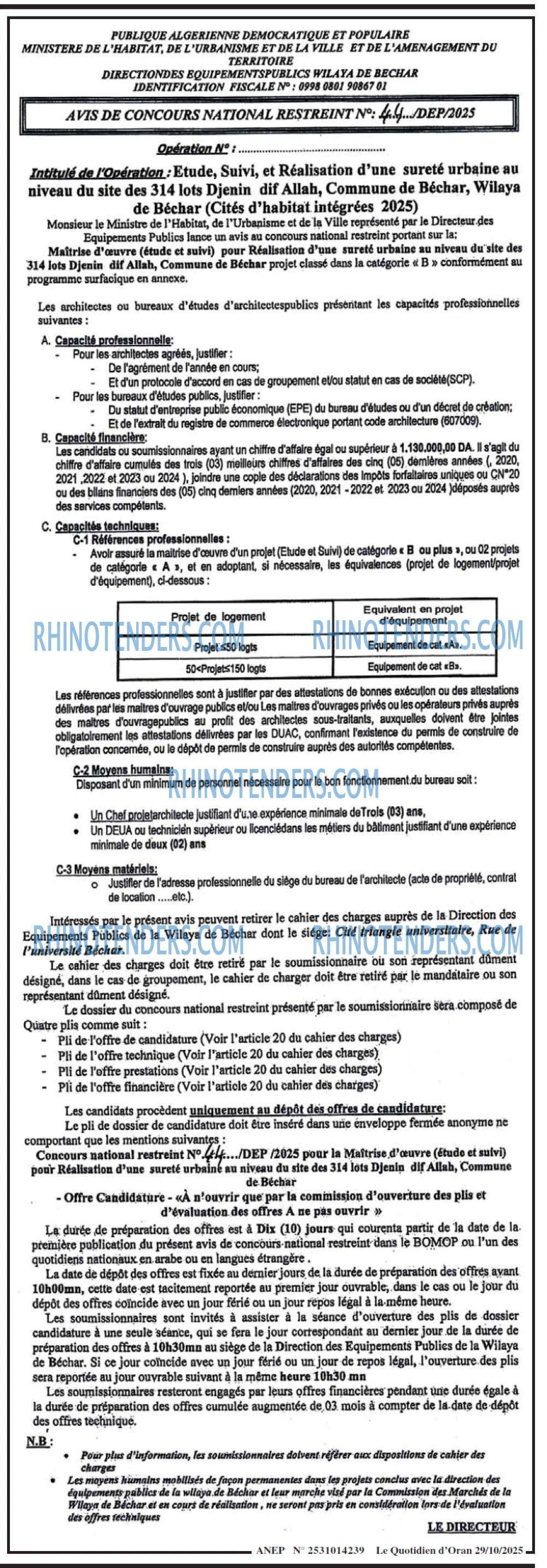 Le Quotidien d'Oran