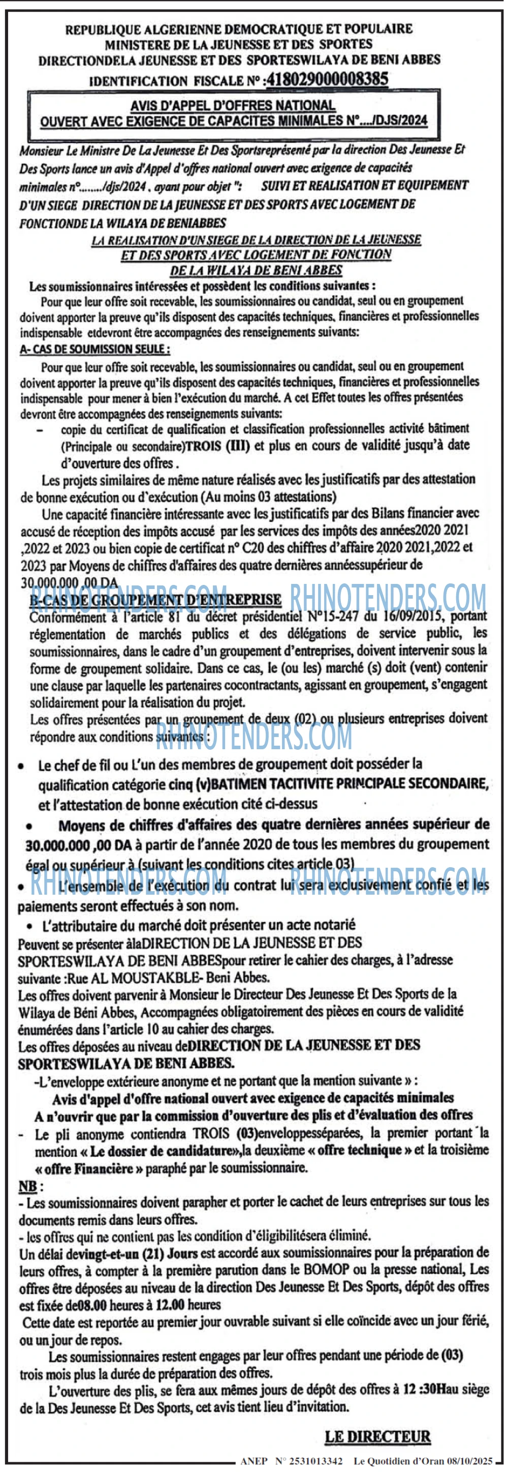 Le Quotidien d'Oran