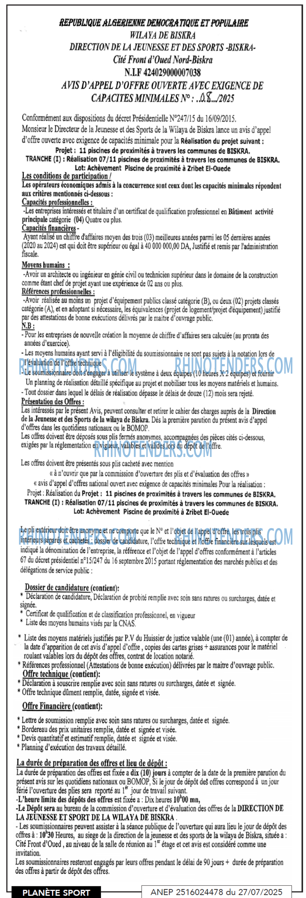 PLANETE SPORT