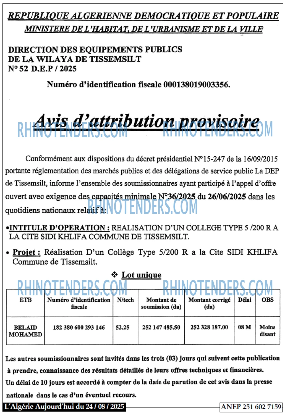 Aujourd'hui