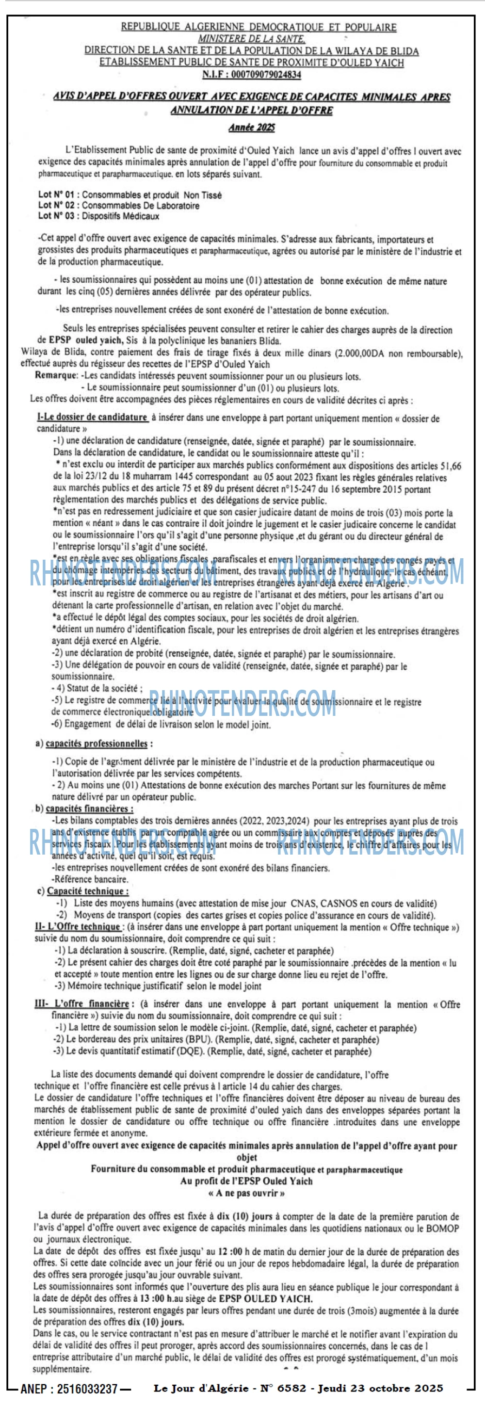 Le Jour d'Algérie