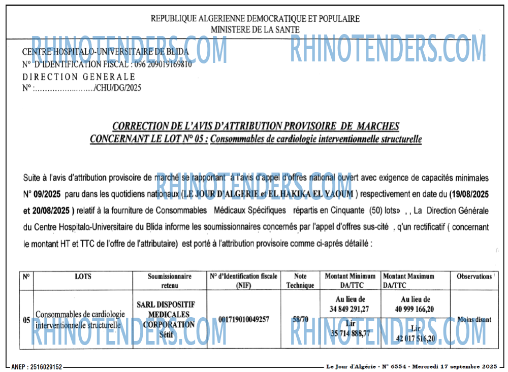 Le Jour d'Algérie