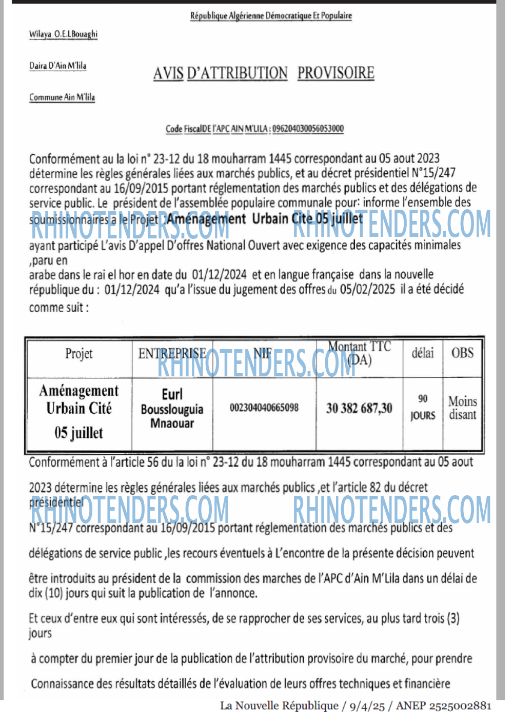 La Tribune